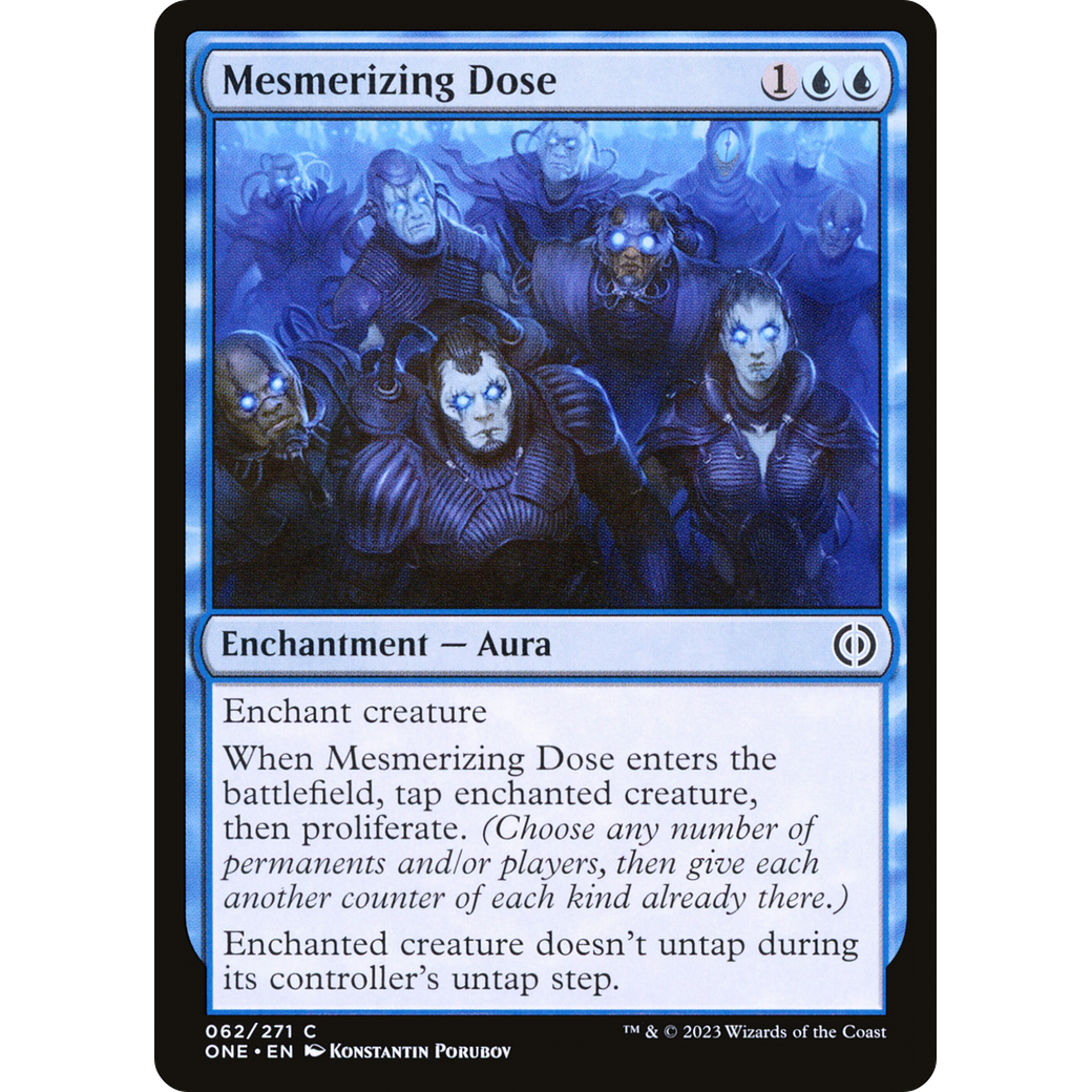 Mesmerizing Dose (ONE-062) - Phyrexia: All Will Be One Foil