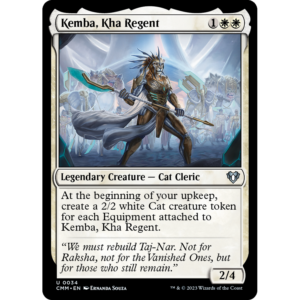 Kemba, Kha Regent (CMM-034) - Commander Masters Foil