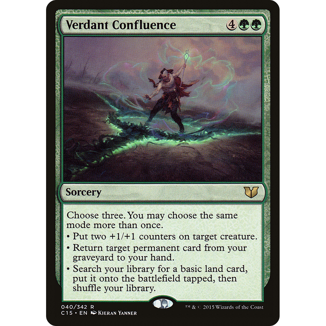 Verdant Confluence (C15-040) - Commander 2015