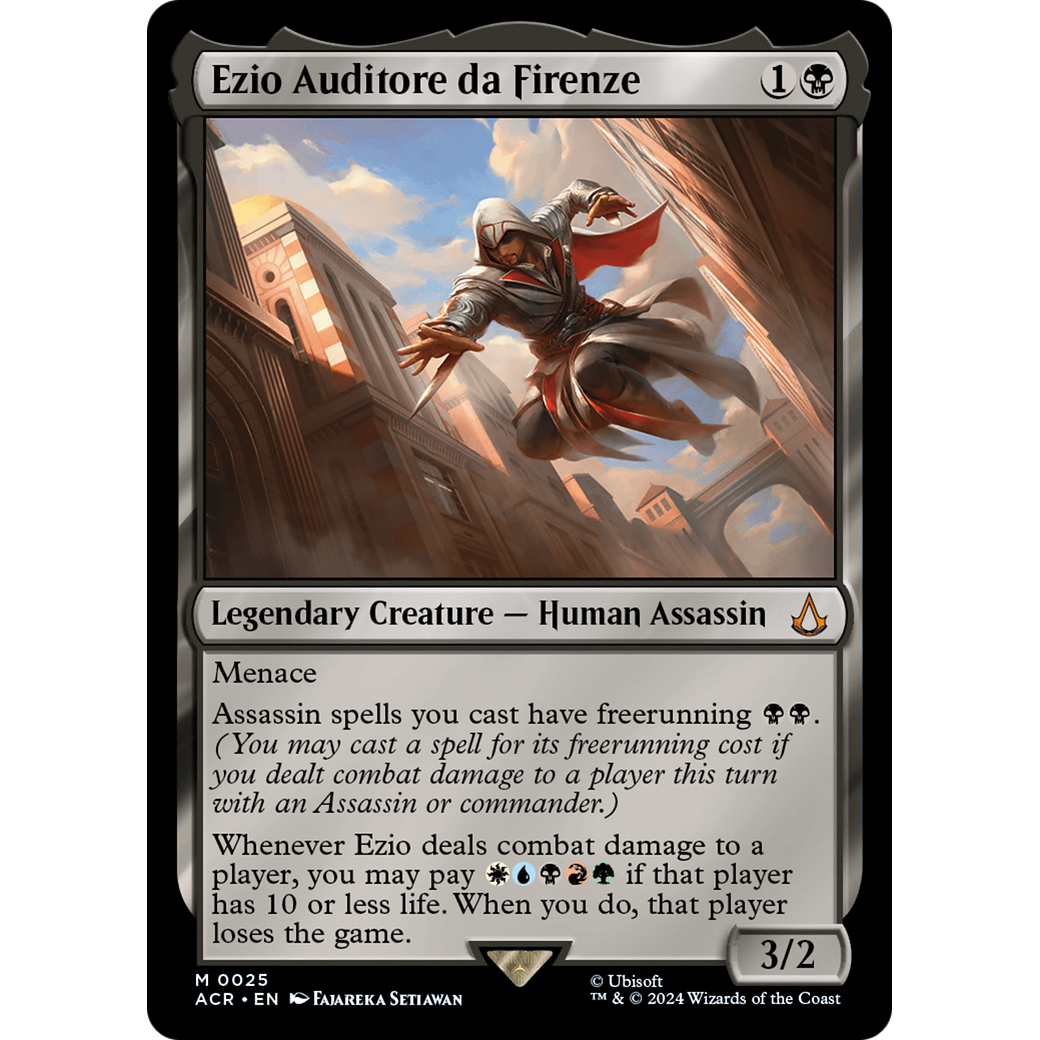 Ezio Auditore da Firenze (ACR-025) - Assassin's Creed Foil