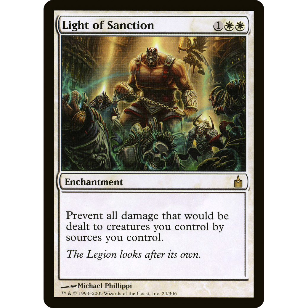 Light of Sanction (RAV-024) - Ravnica: City of Guilds Foil