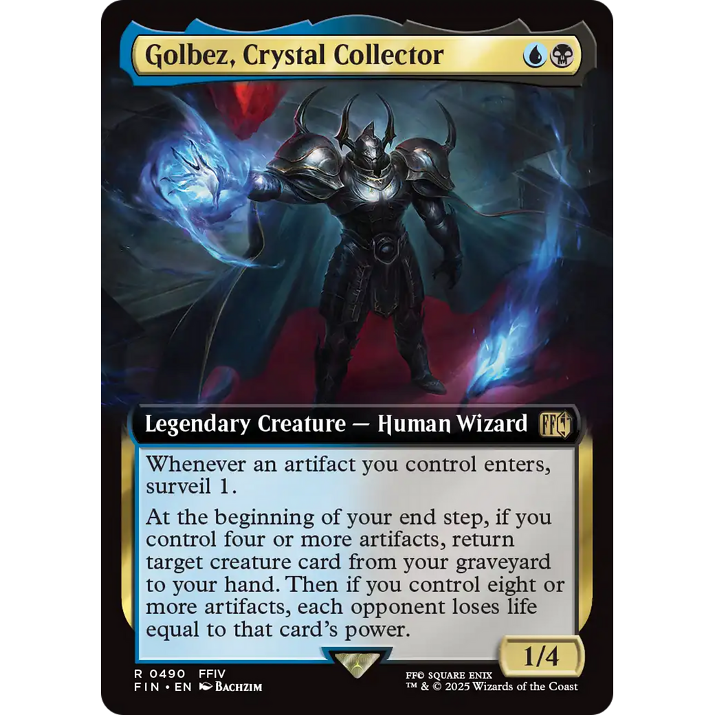 Golbez, Crystal Collector (FIN-490) - FINAL FANTASY: (Extended Art)