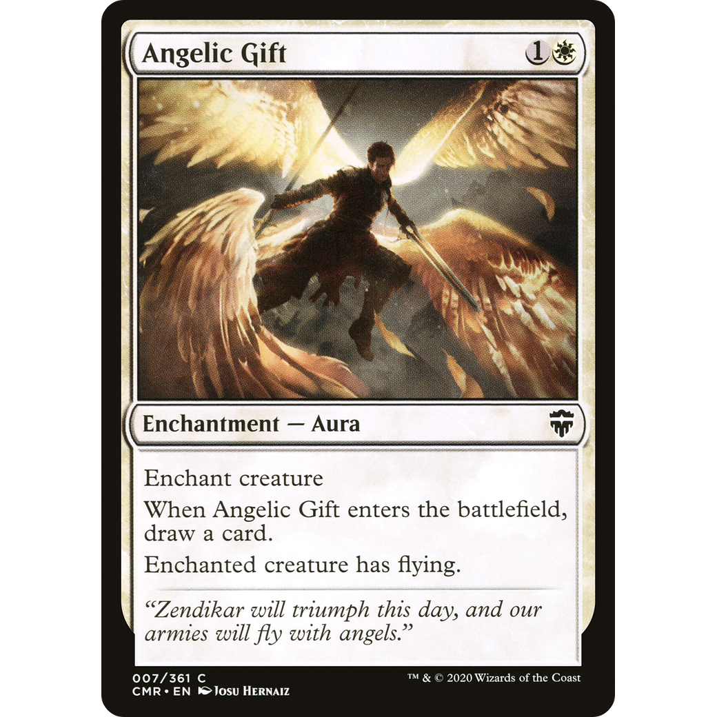 Angelic Gift (CMR-007) - Commander Legends