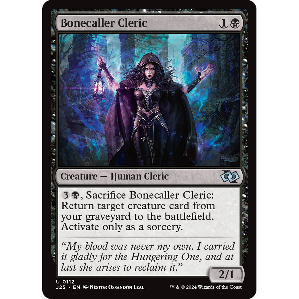Bonecaller Cleric (J25-112) - Foundations Jumpstart