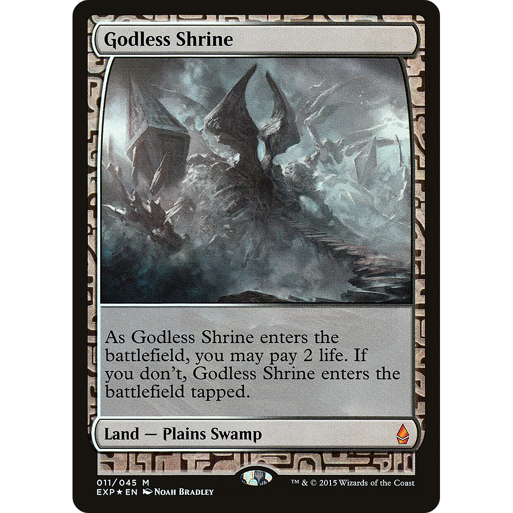Godless Shrine (EXP-011) - Zendikar Expeditions Foil