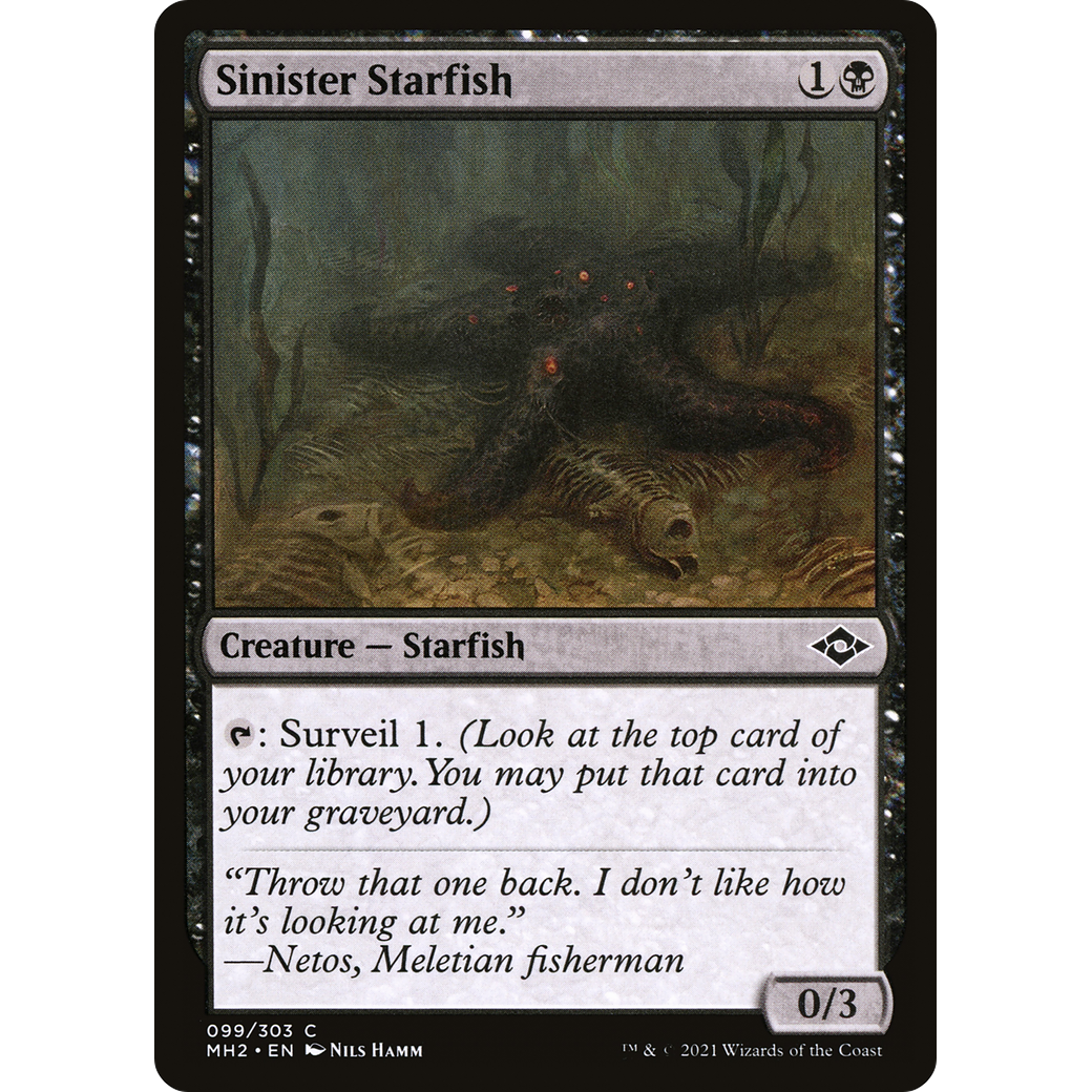 Sinister Starfish (MH2-099) - Modern Horizons 2 Foil