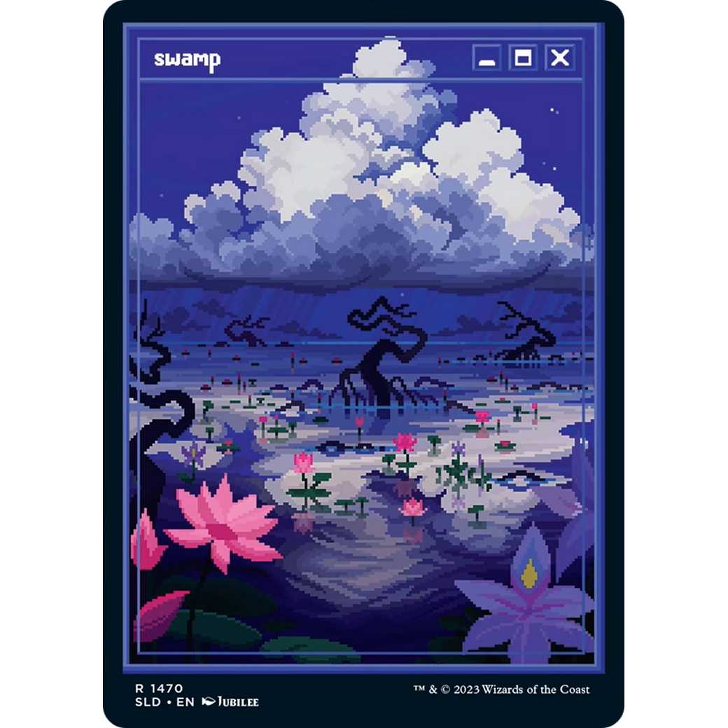 Swamp (1470) (SLD-1470) - Secret Lair Drop Foil