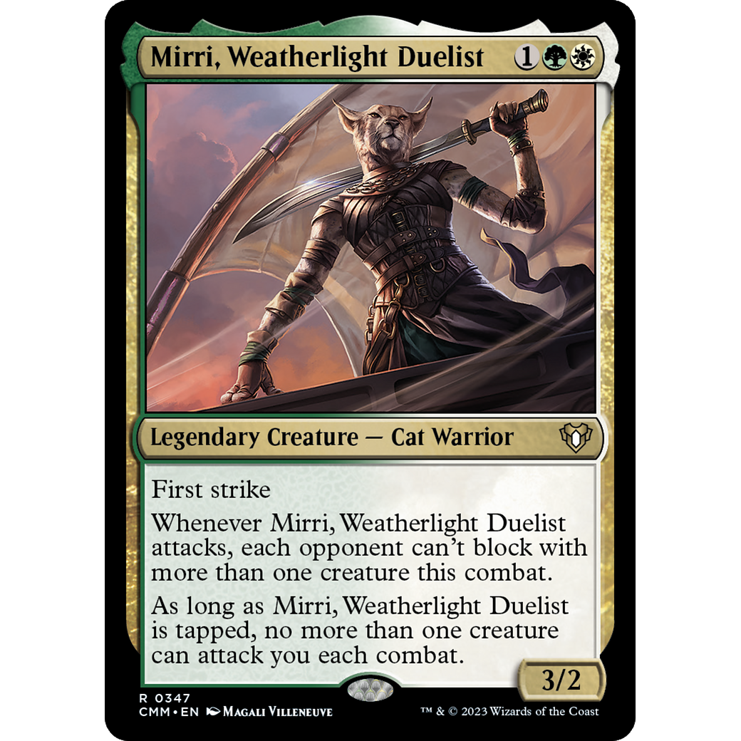 Mirri, Weatherlight Duelist (CMM-347) - Commander Masters