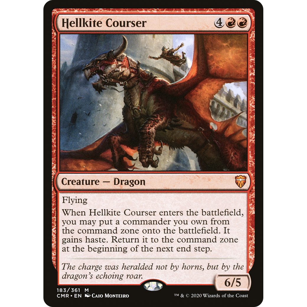 Hellkite Courser (CMR-183) - Commander Legends Foil