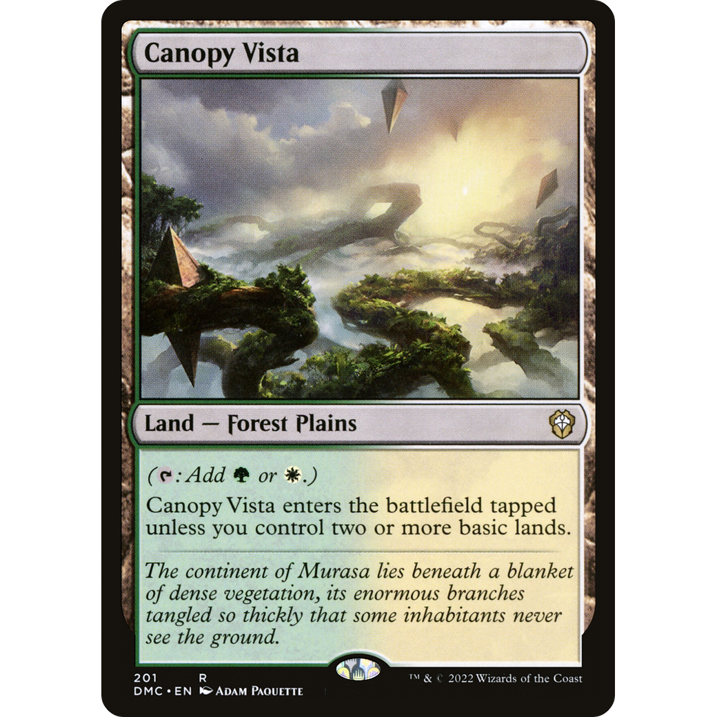 Canopy Vista (DMC-201) - Dominaria United Commander