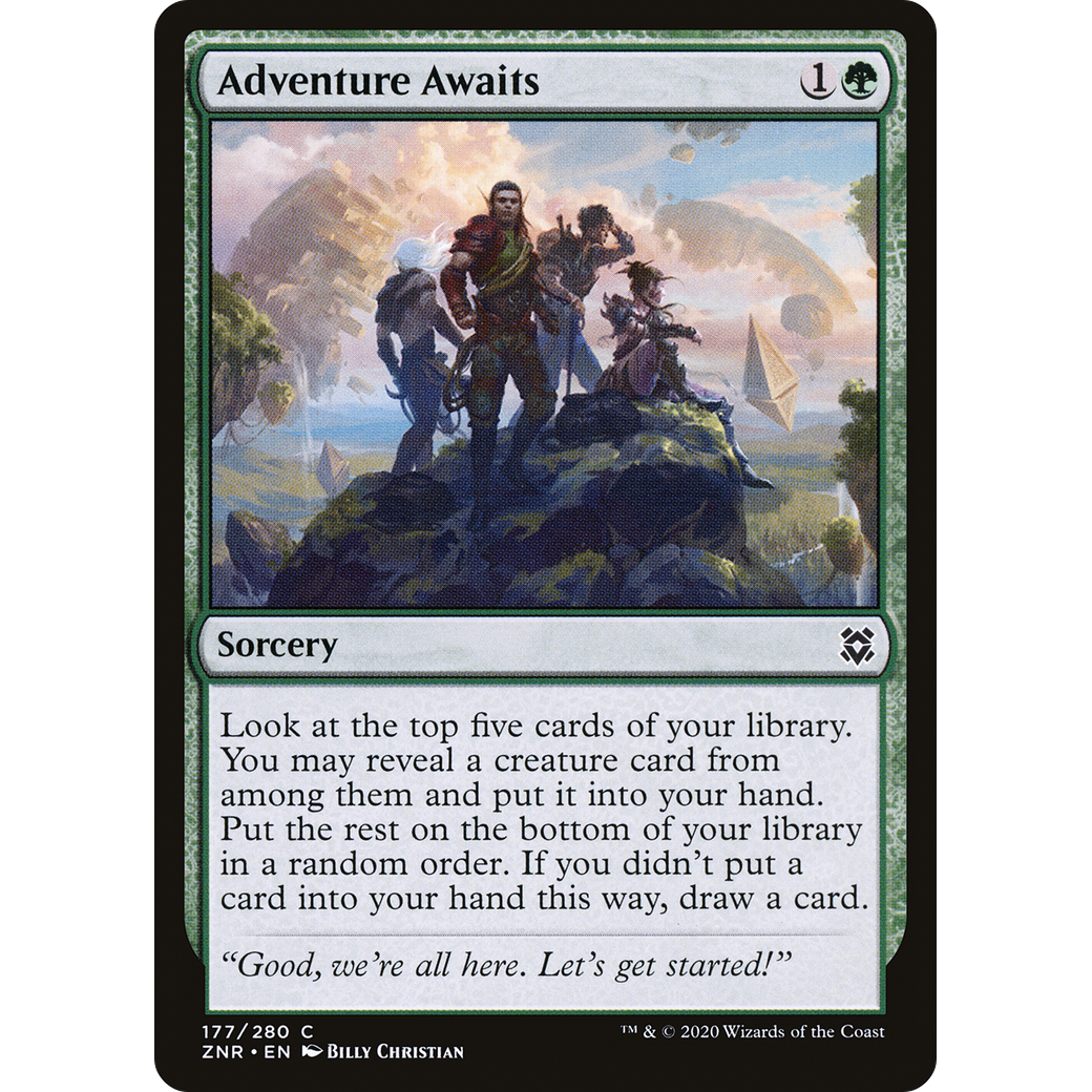 Adventure Awaits (ZNR-177) - Zendikar Rising Foil