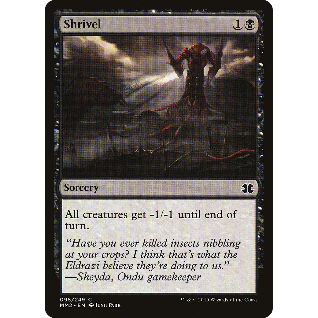 Shrivel (MM2-095) - Modern Masters 2015