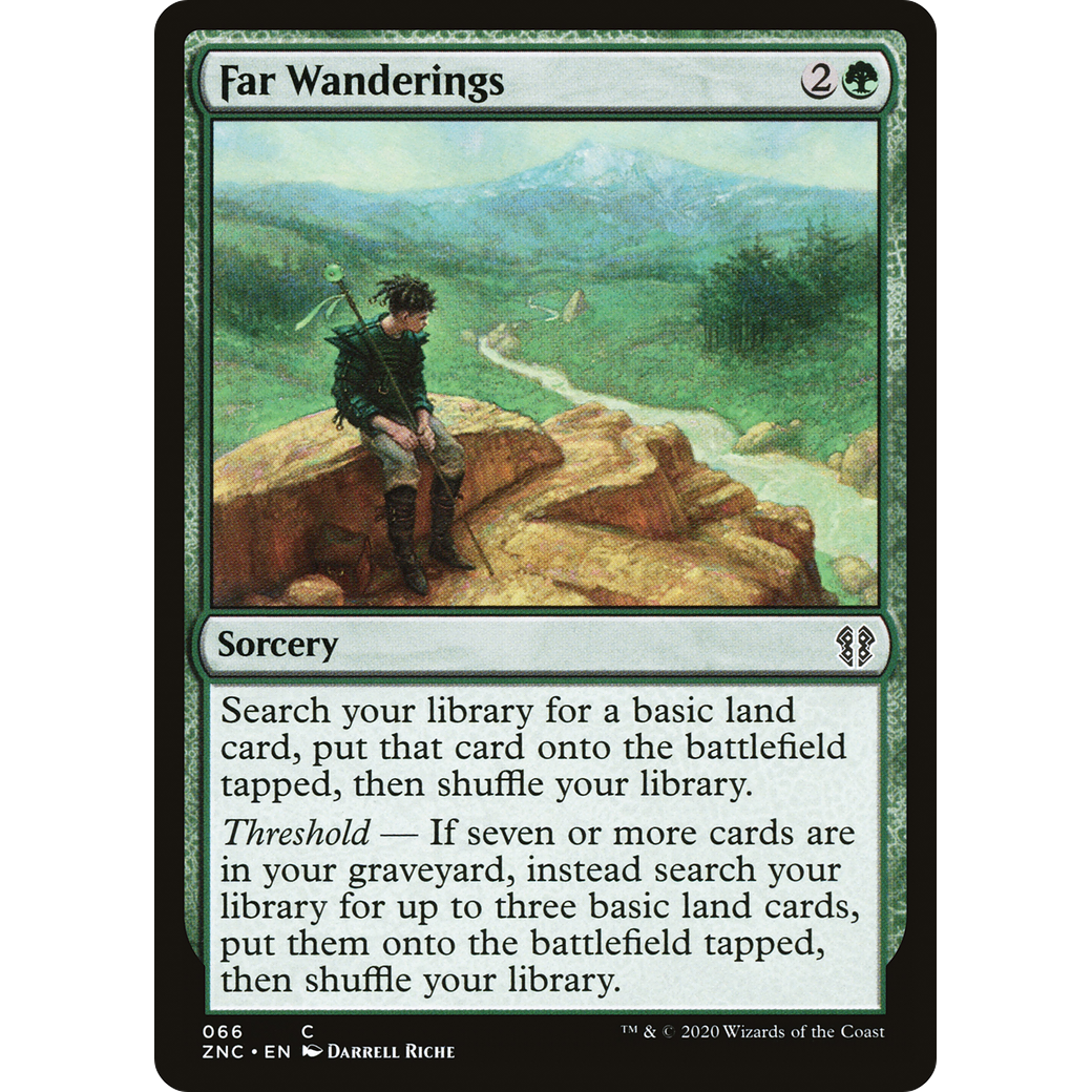 Far Wanderings (ZNC-066) - Zendikar Rising Commander