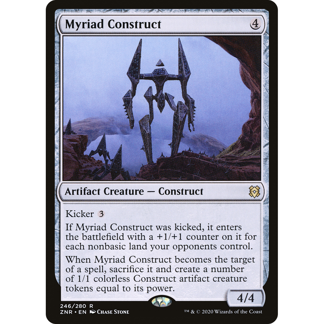 Myriad Construct (ZNR-246) - Zendikar Rising Foil