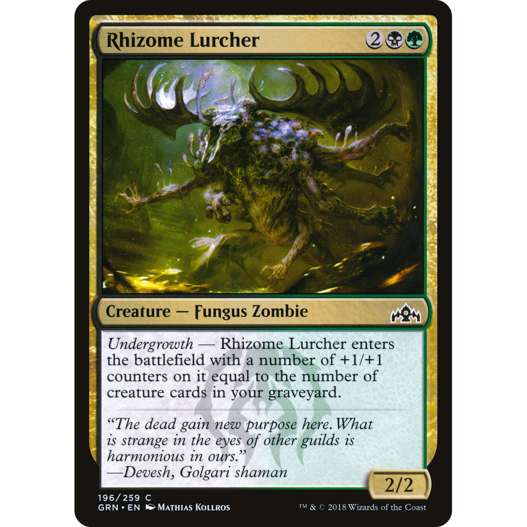 Rhizome Lurcher (GRN-196) - Guilds of Ravnica Foil
