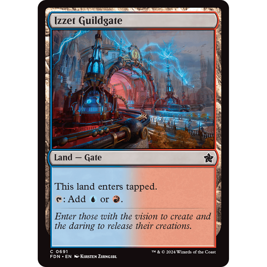 Izzet Guildgate (FDN-691) - Foundations