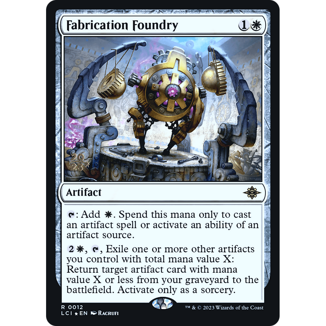 Fabrication Foundry (PRE-12S) - The Lost Caverns of Ixalan Promos Foil