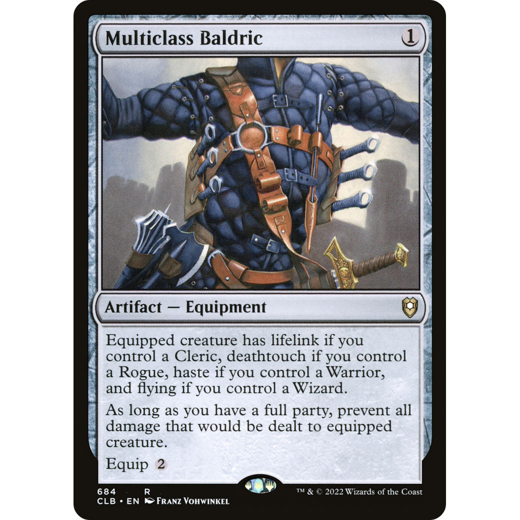 Multiclass Baldric (CLB-684) - Commander Legends: Battle for Baldur's Gate