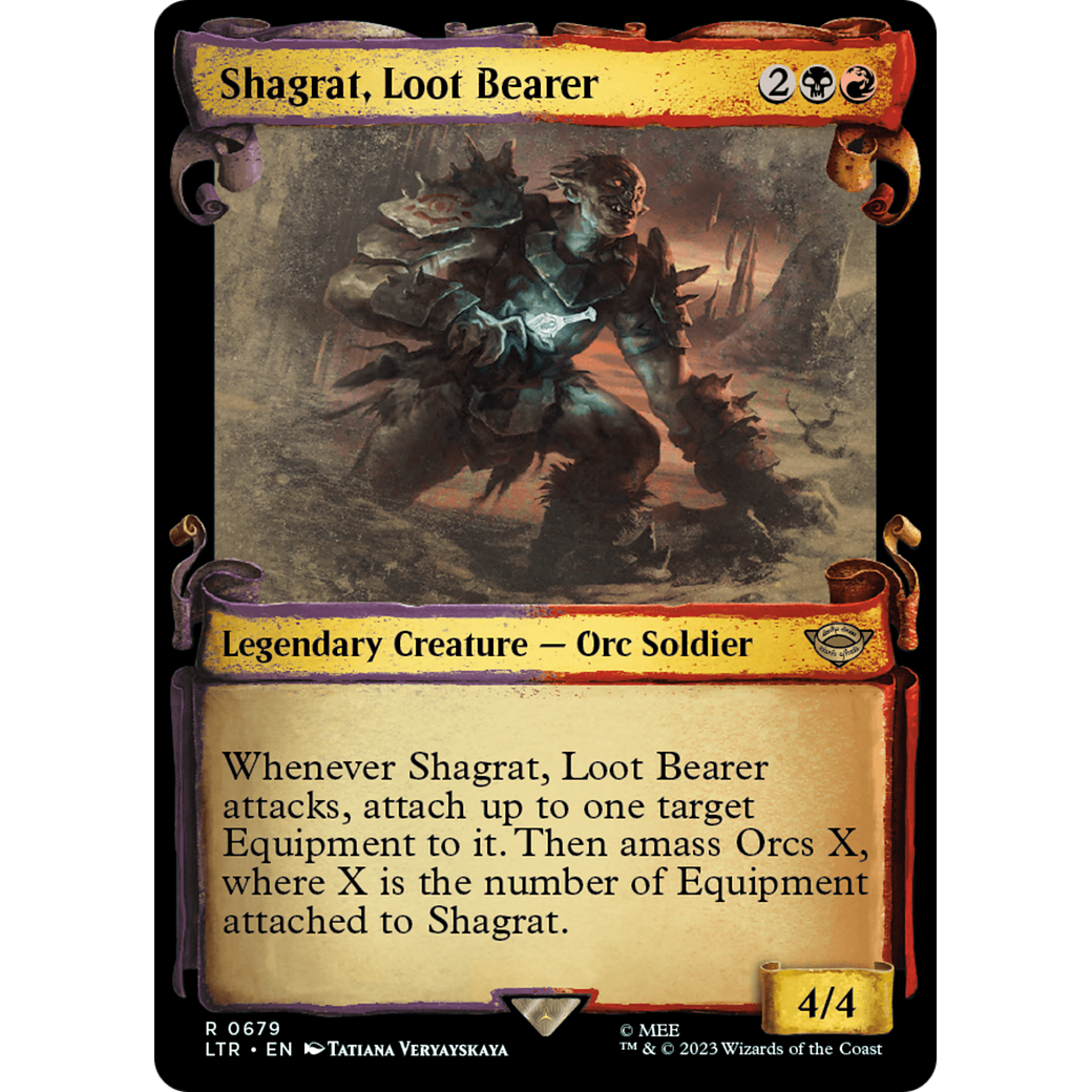 Shagrat, Loot Bearer (LTR-679) - The Lord of the Rings: Tales of Middle-earth: (Showcase)