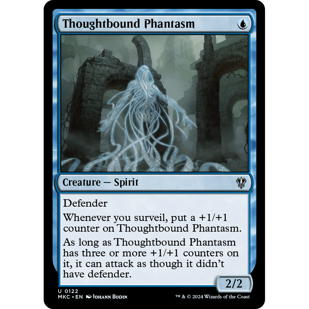 Thoughtbound Phantasm (MKC-122) - Murders at Karlov Manor Commander