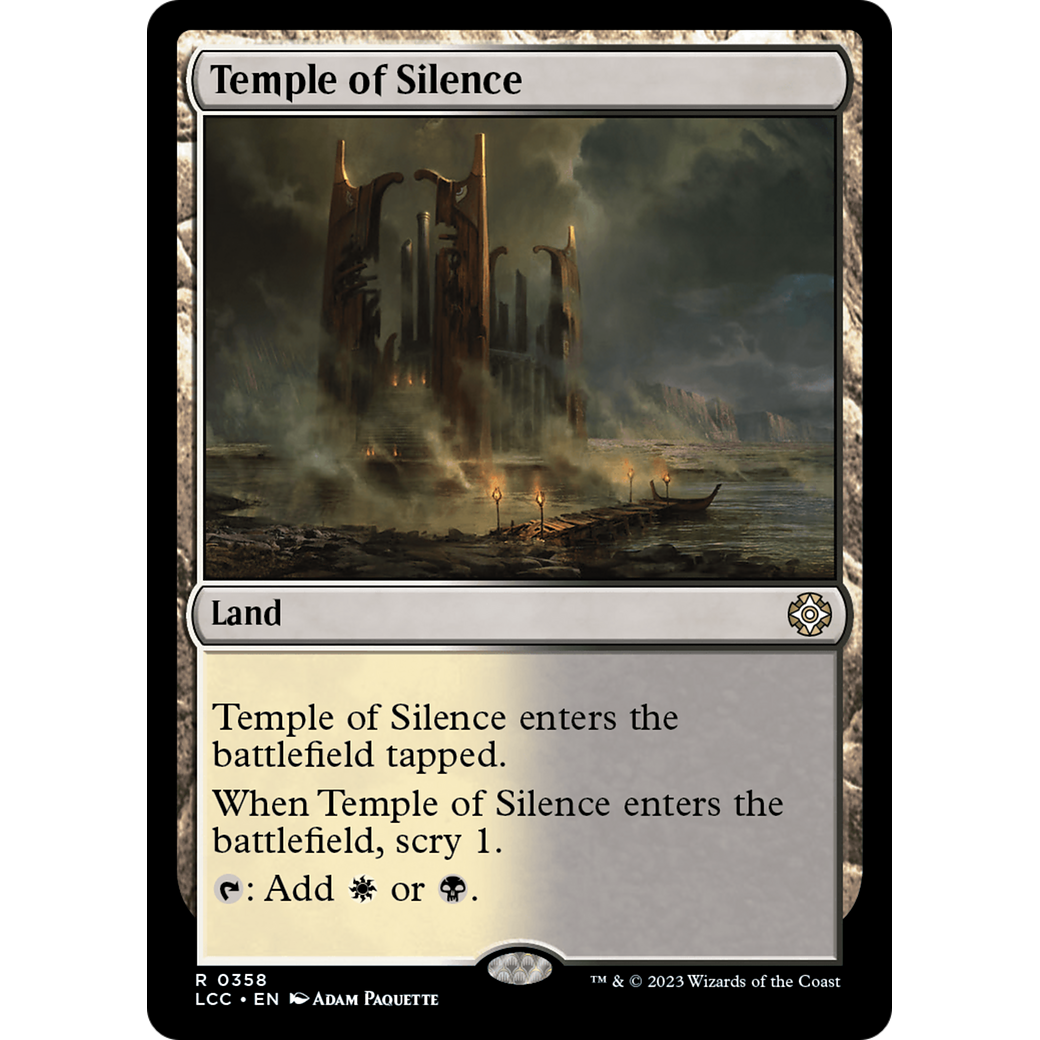 Temple of Silence (LCC-358) - The Lost Caverns of Ixalan Commander