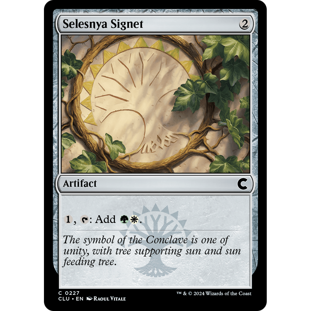 Selesnya Signet (CLU-227) - Ravnica: Clue Edition