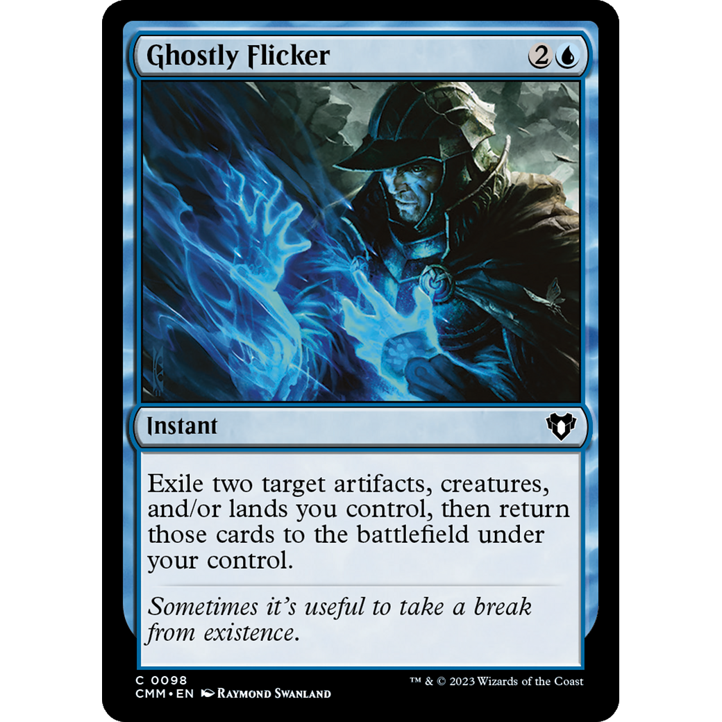 Ghostly Flicker (CMM-098) - Commander Masters