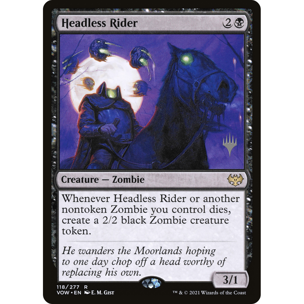 Headless Rider (PPNEO-) - Innistrad: Crimson Vow Promos Foil