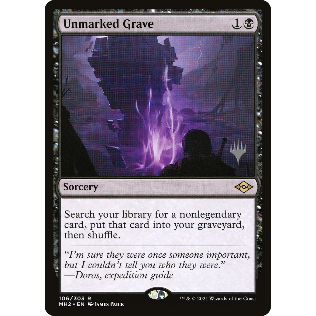 Unmarked Grave (PPMKM-106) - Modern Horizons 2 Promos