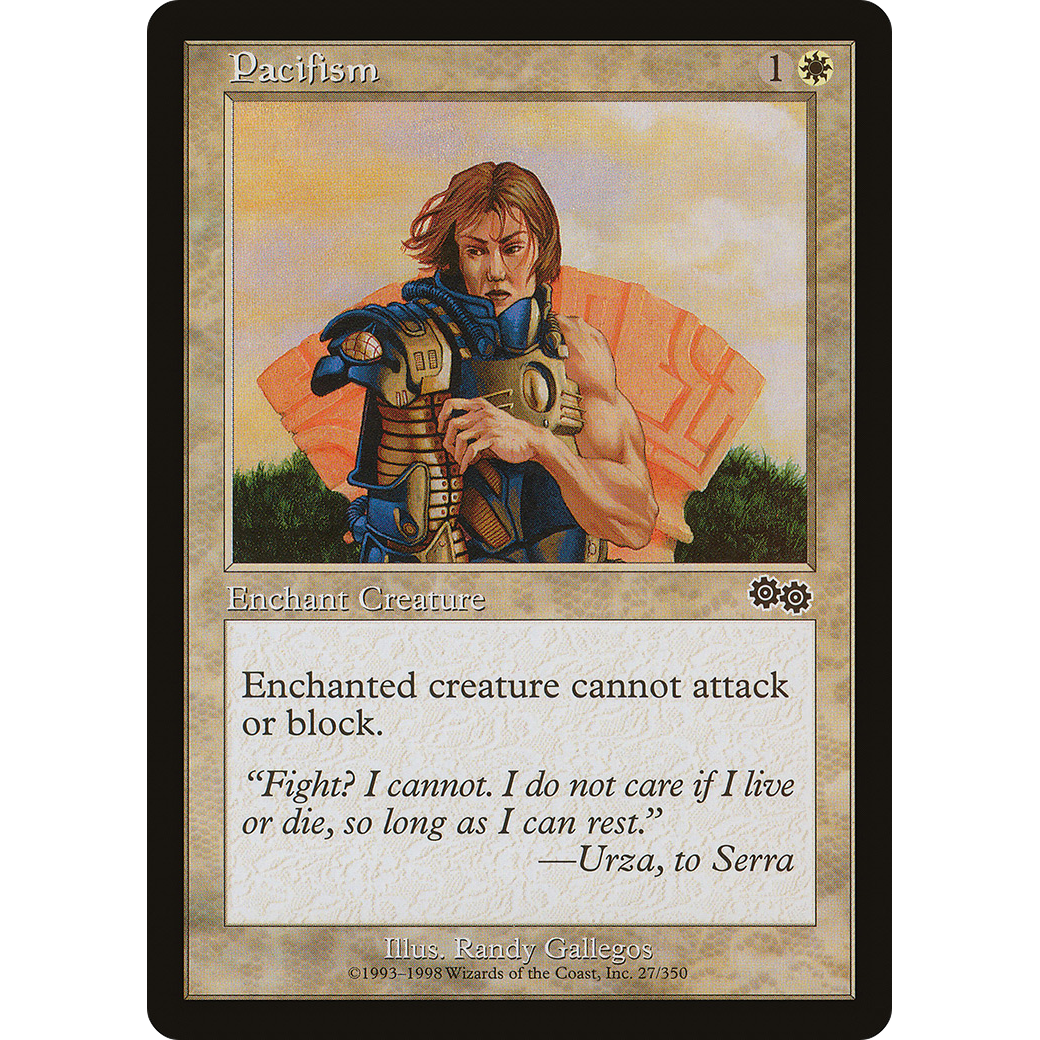 Pacifism (USG-027) - Urza's Saga
