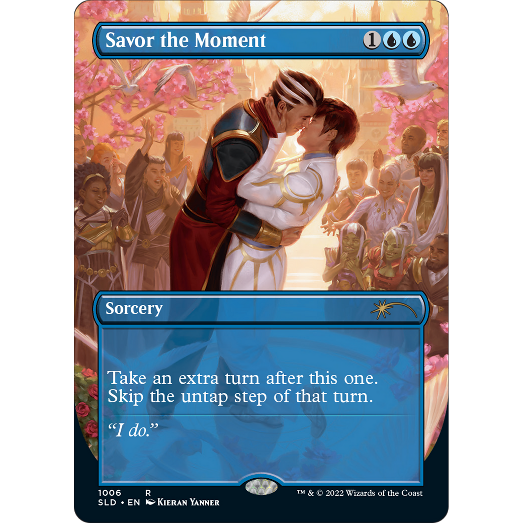 Savor the Moment (SLD-1006) - Secret Lair Drop (Borderless) Foil