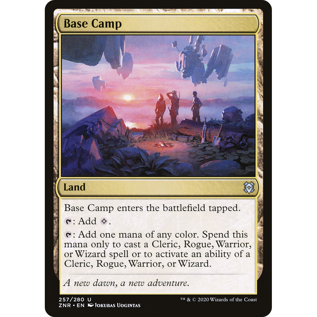 Base Camp (ZNR-257) - Zendikar Rising Foil