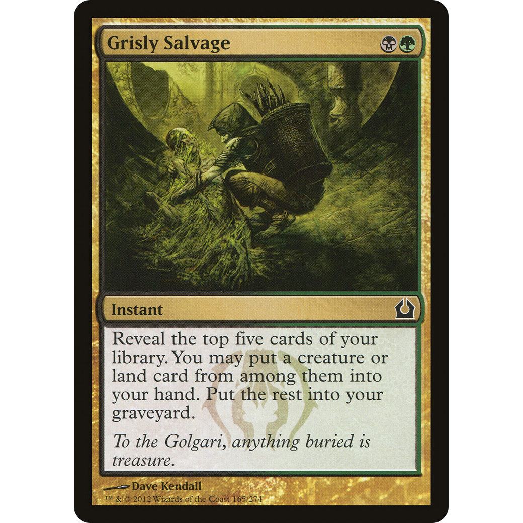 Grisly Salvage (RTR-165) - Return to Ravnica