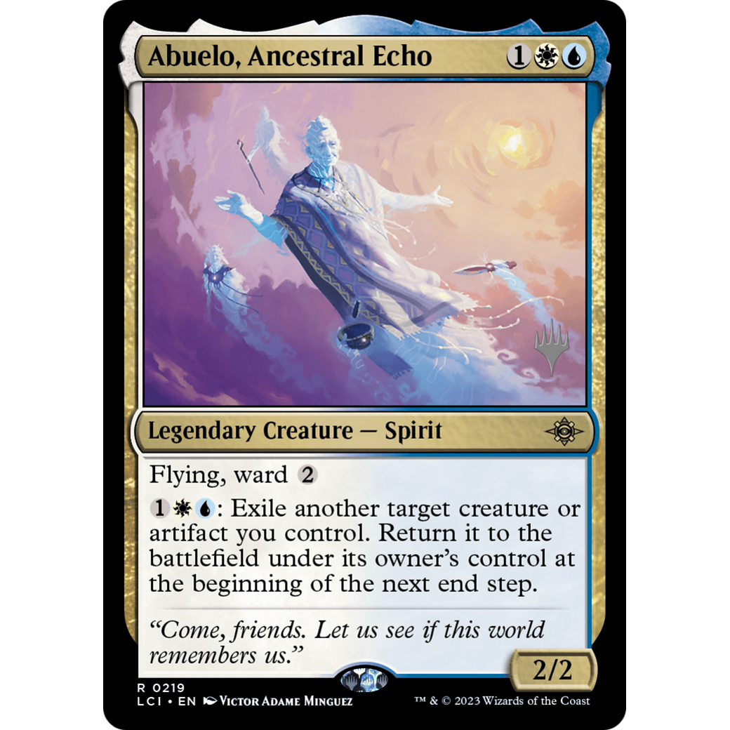 Abuelo, Ancestral Echo (PPLCI-219P) - The Lost Caverns of Ixalan Promos