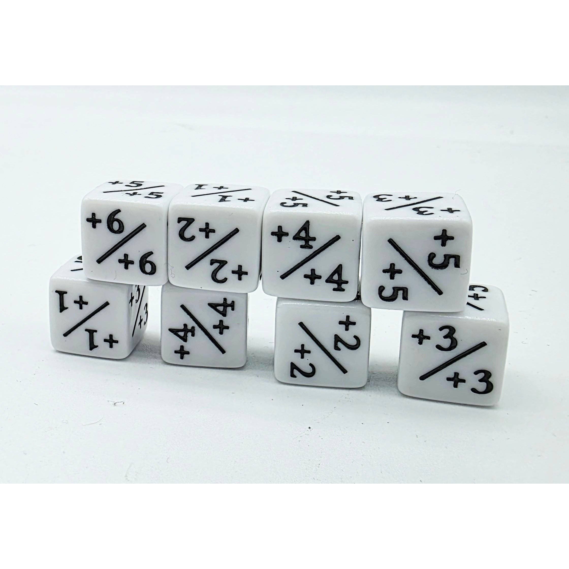 +1/+1 White Counters for Magic - Set of 8