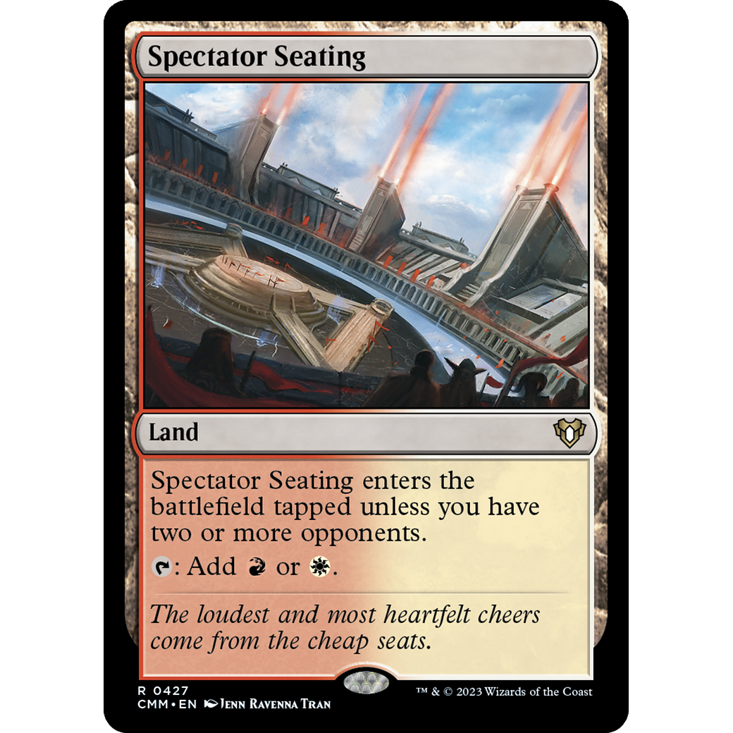 Spectator Seating (CMM-427) - Commander Masters