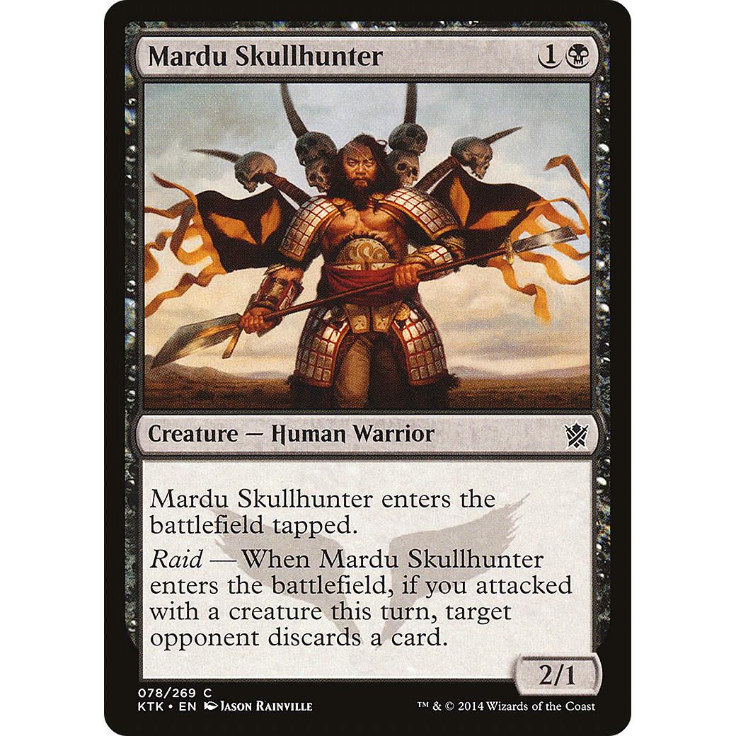 Mardu Skullhunter (KTK-078) - Khans of Tarkir