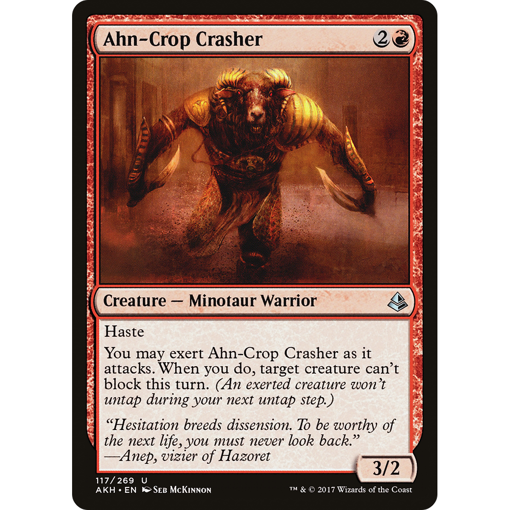 Ahn-Crop Crasher (AKH-117) - Amonkhet