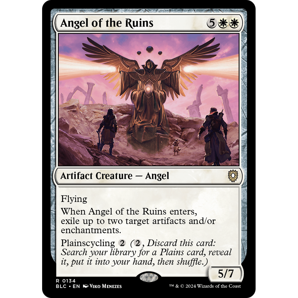 Angel of the Ruins (BLC-134) - Bloomburrow Commander