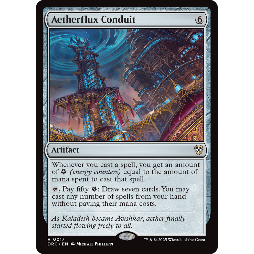 Aetherflux Conduit (DRC-017) - Commander: Aetherdrift