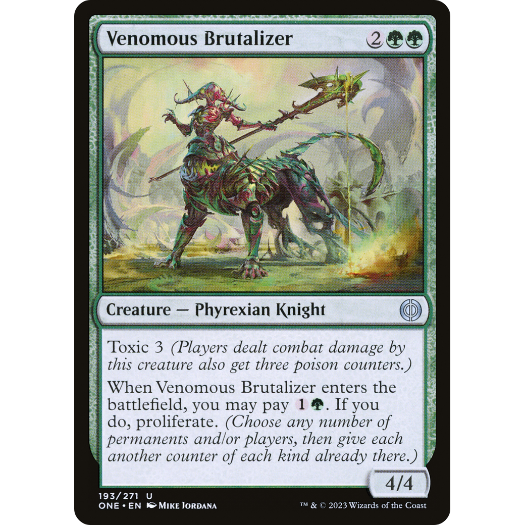 Venomous Brutalizer (ONE-193) - Phyrexia: All Will Be One Foil