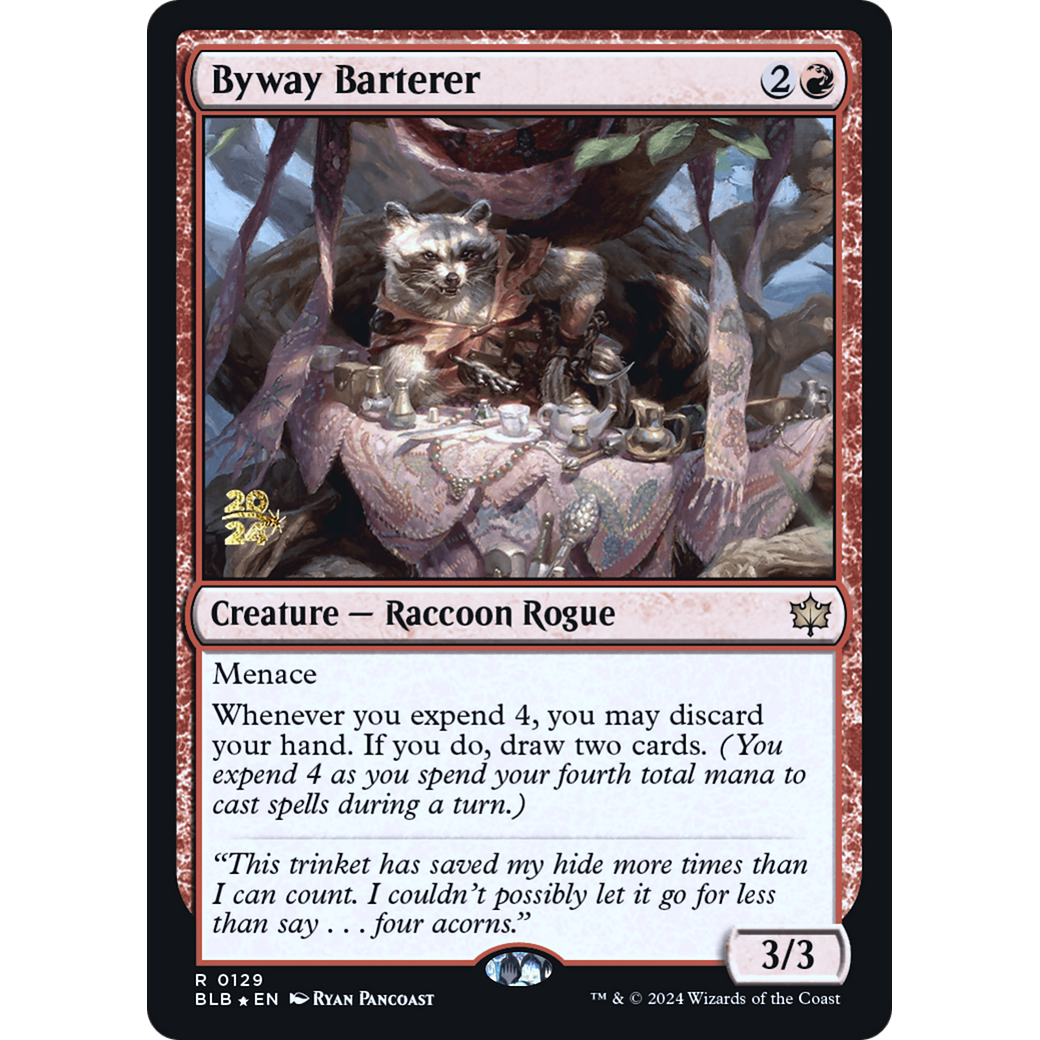 Byway Barterer (PRE-129S) - Bloomburrow Promos Foil