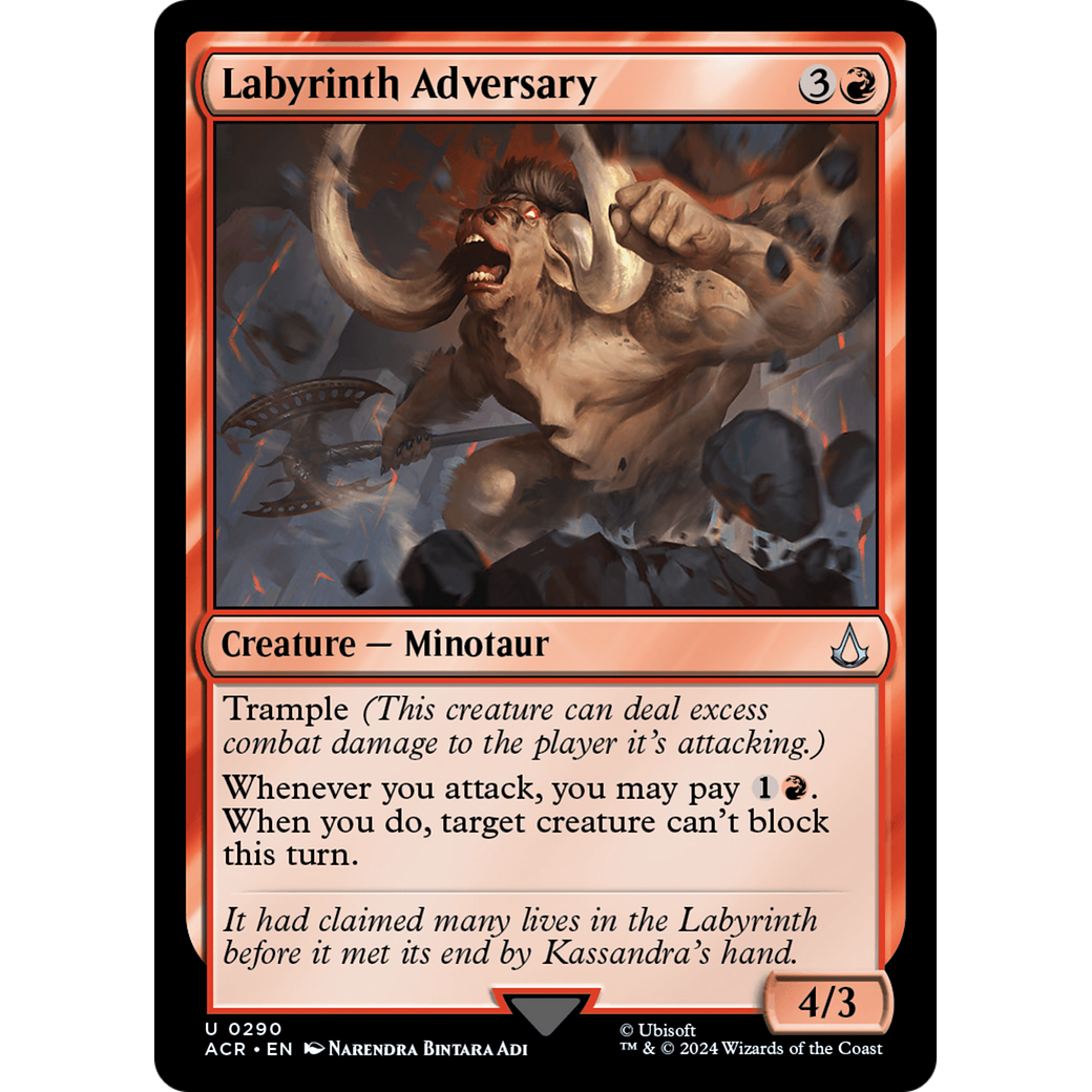Labyrinth Adversary (ACR-290) - Assassin's Creed Foil