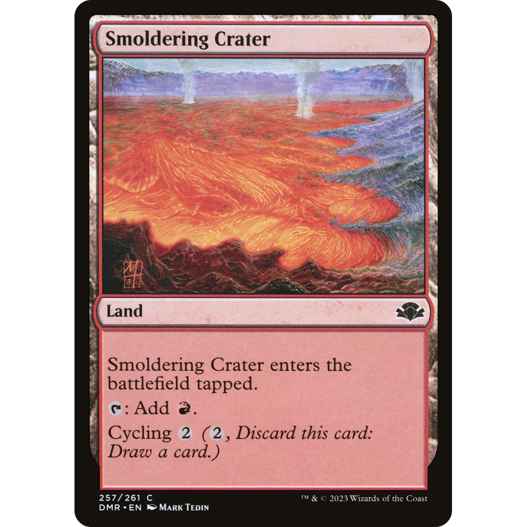 Smoldering Crater (DMR-257) - Dominaria Remastered