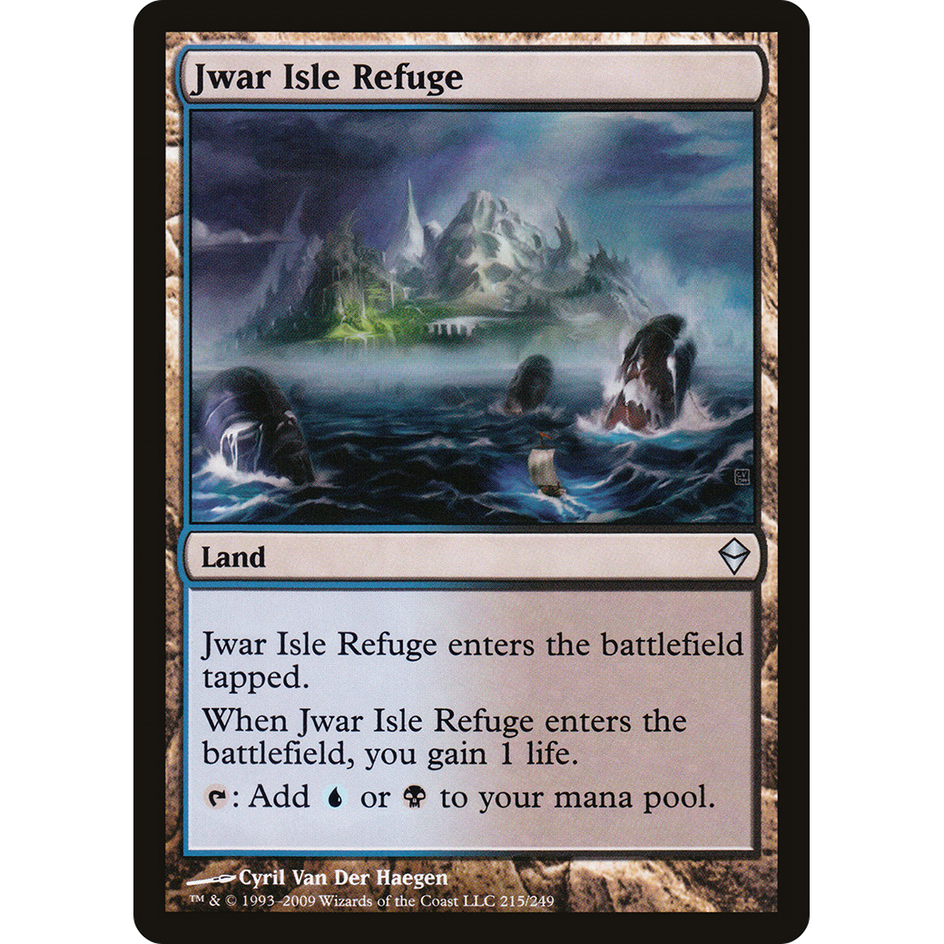 Jwar Isle Refuge (ZEN-215) - Zendikar Foil
