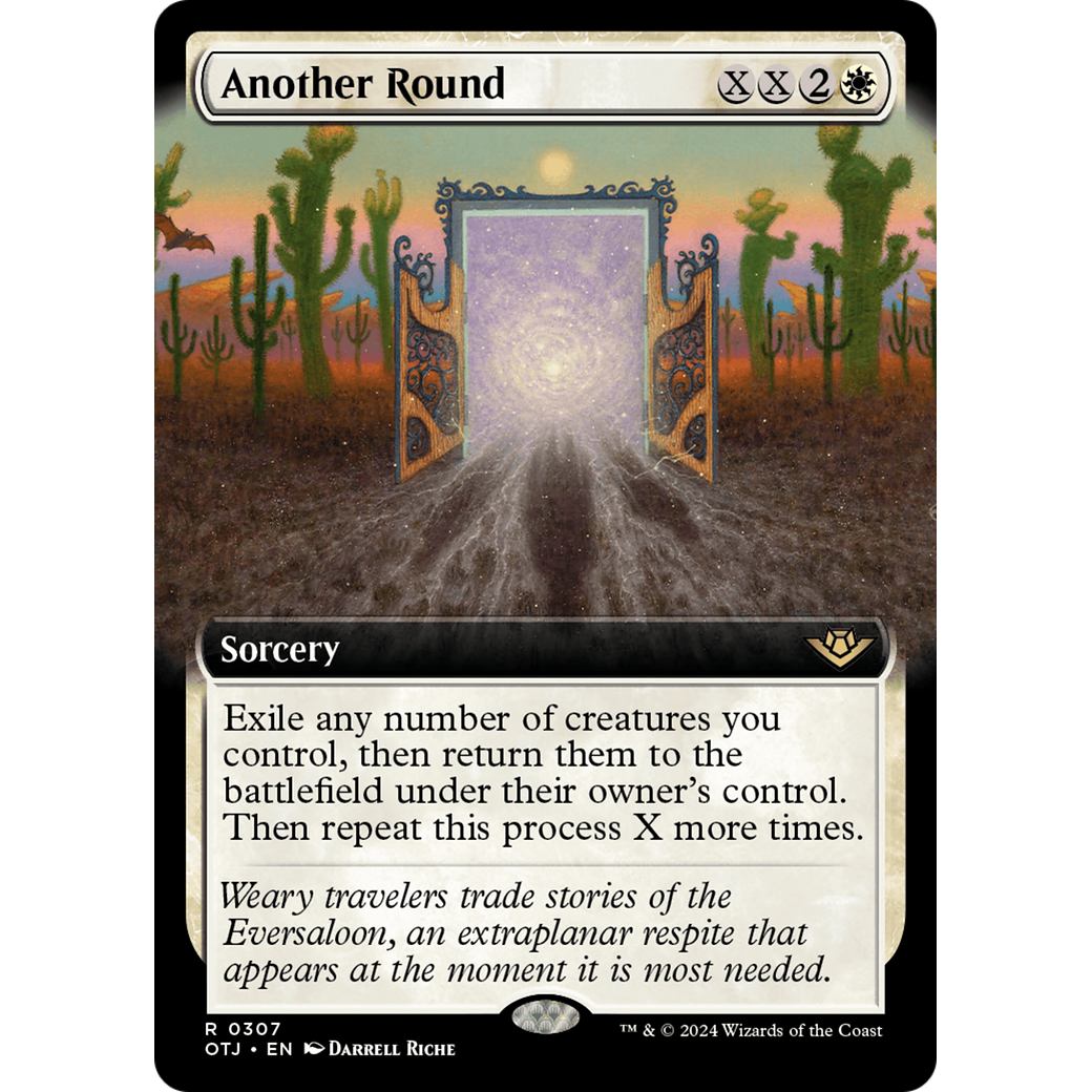 Another Round (OTJ-307) - Outlaws of Thunder Junction: (Extended Art) Foil