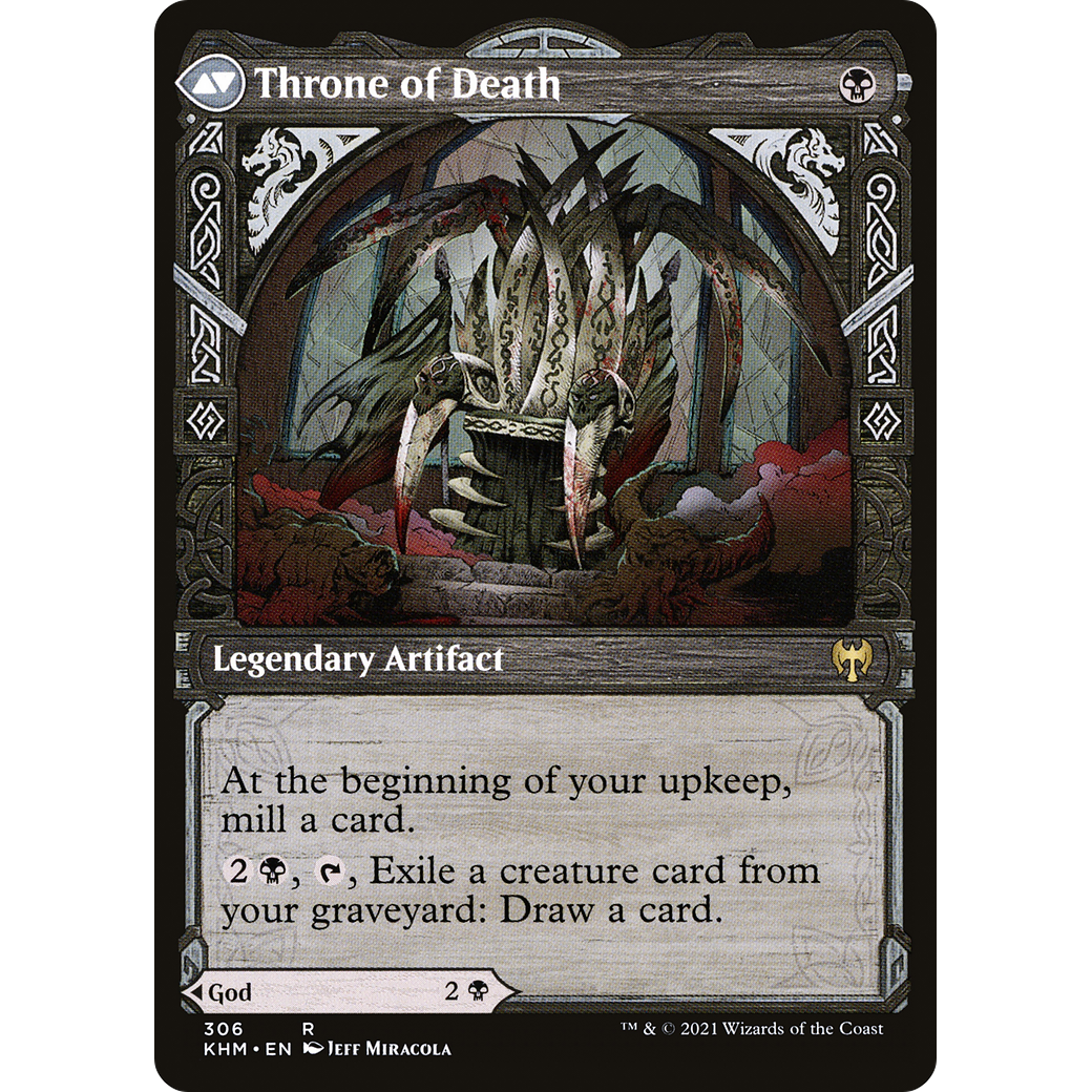Egon, God of Death (Showcase) (KHM-306) - Kaldheim: (Showcase) Foil