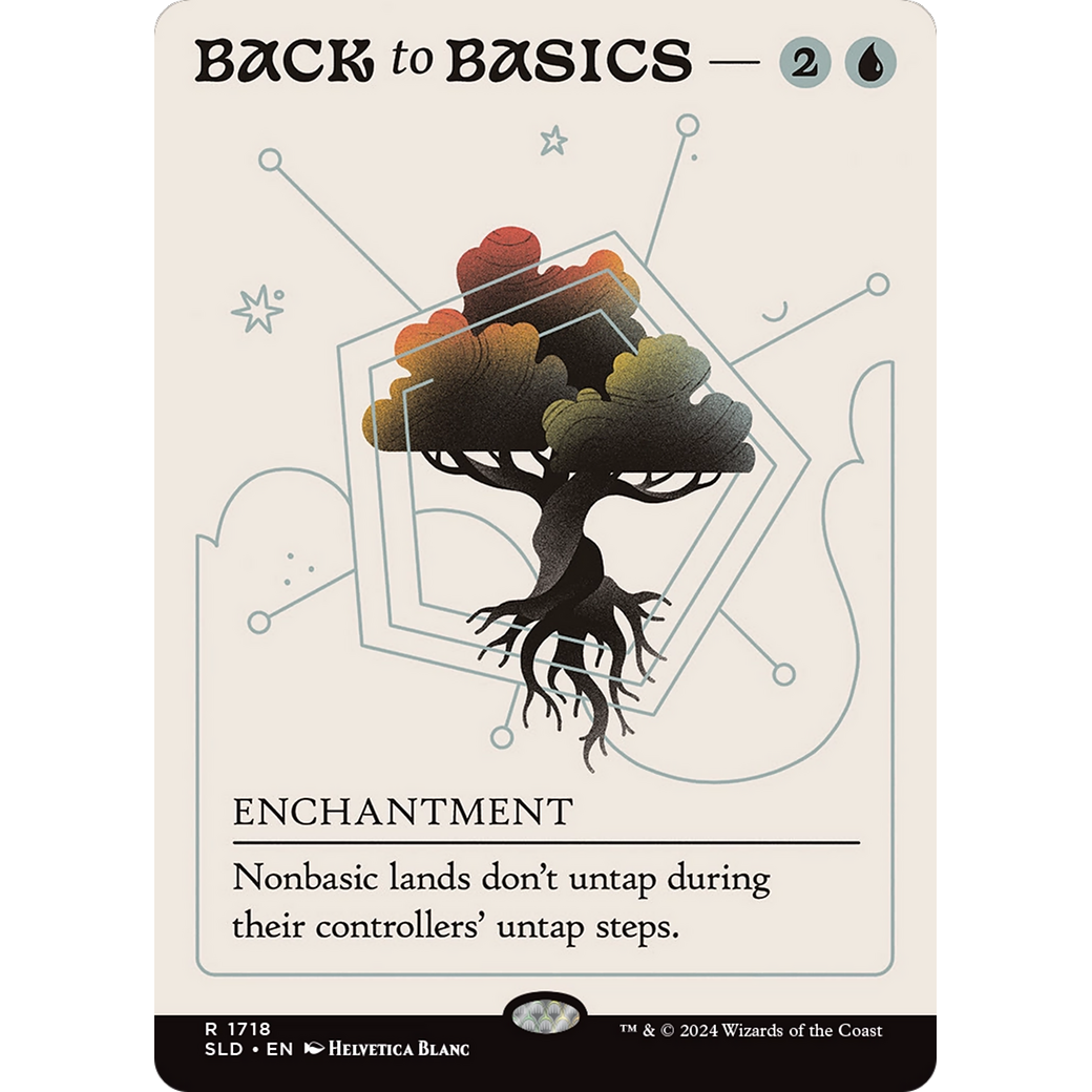 Back to Basics (SLD-1718) - Secret Lair Drop (Borderless)