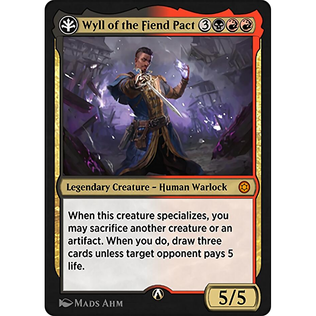 Wyll of the Fiend Pact (HBG-15B) - Alchemy Horizons: Baldur's Gate