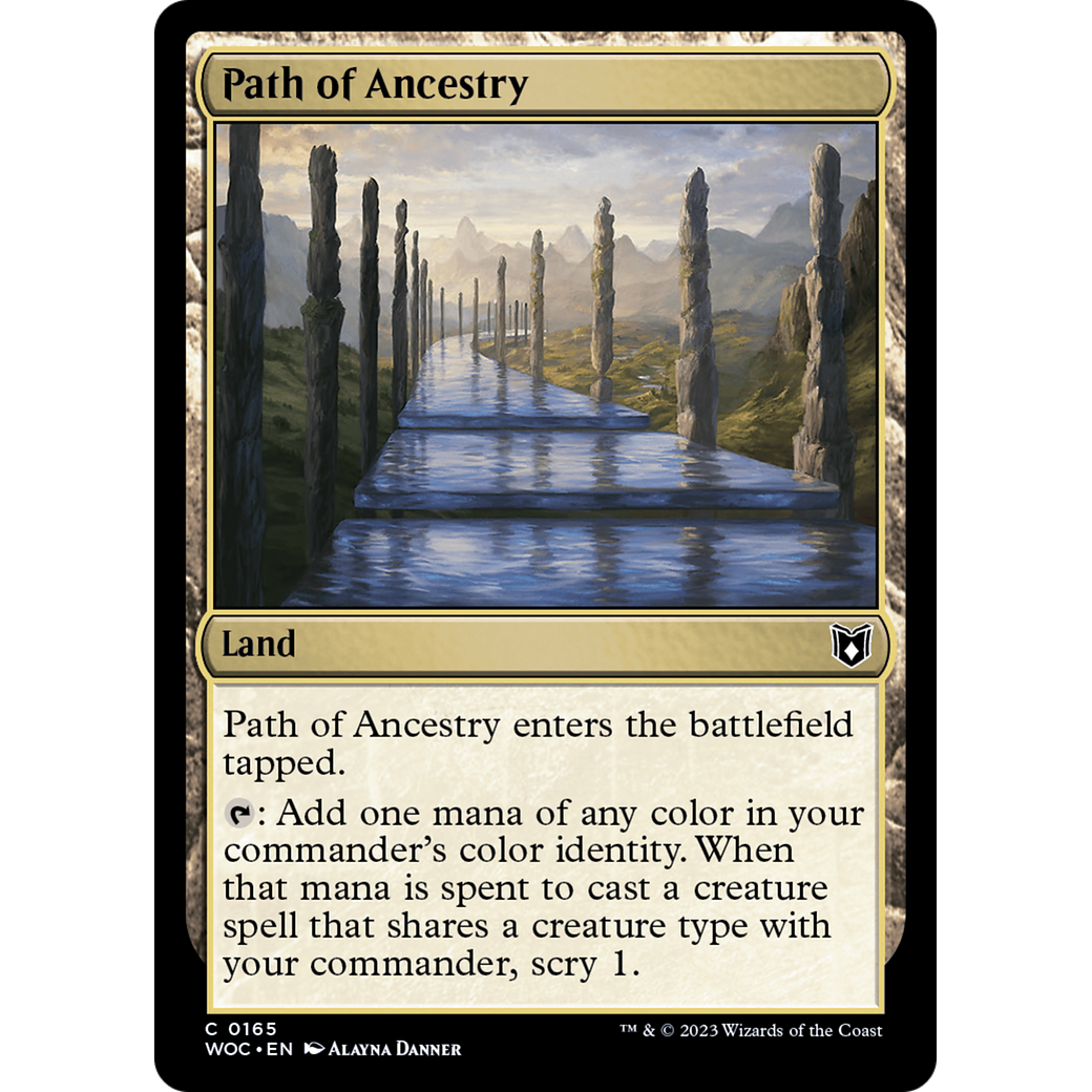 Path of Ancestry (WOC-165) - Wilds of Eldraine Commander